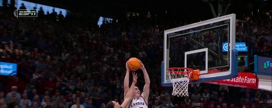 Nicolas Timberlake soars to throw down and-1 alley-oop