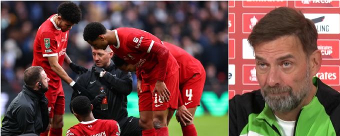 Klopp on Liverpool's injury list: 'We need miracles'