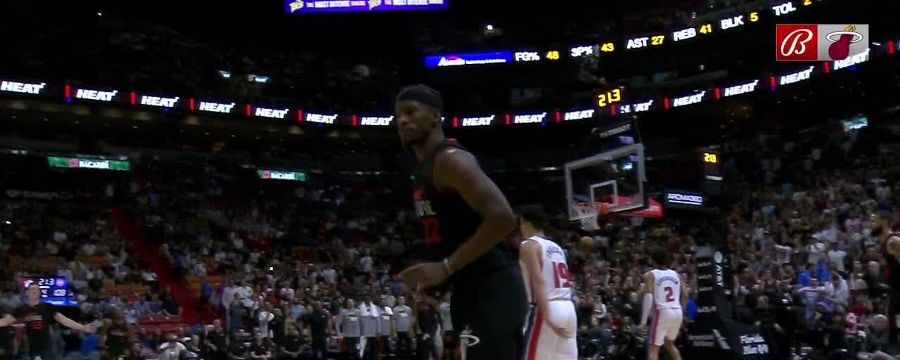 Jimmy Butler helps ice Heat's win with a clutch trey