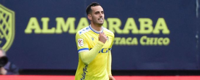 Cadiz boosts survival hopes with shock win over Atletico Madrid