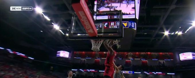 Jamille Reynolds gets up for the beautiful jam