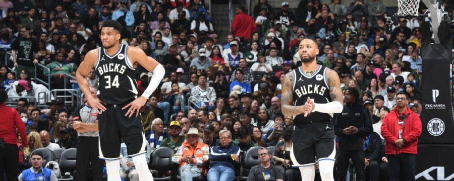 Giannis, Dame shine in Bucks' win over Clippers