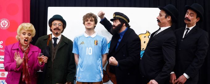 Belgium reveal Tintin inspired jersey for the Euros
