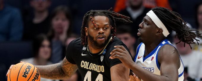Tempers flare after Eddie Lampkin Jr.'s dunk for Colorado