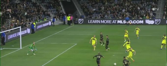 Denis Bouanga finds the back of the net for LAFC