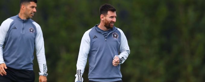 Messi returns to Inter Miami training