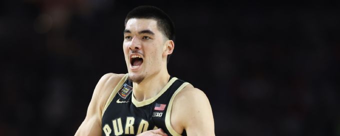 Purdue's Zach Edey wins Wooden Award for the second time