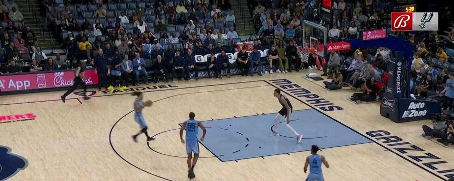 Grizzlies hesitant to go after Wemby on 3-on-1