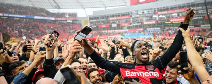 The best of Bayer Leverkusen's historic Bundesliga win