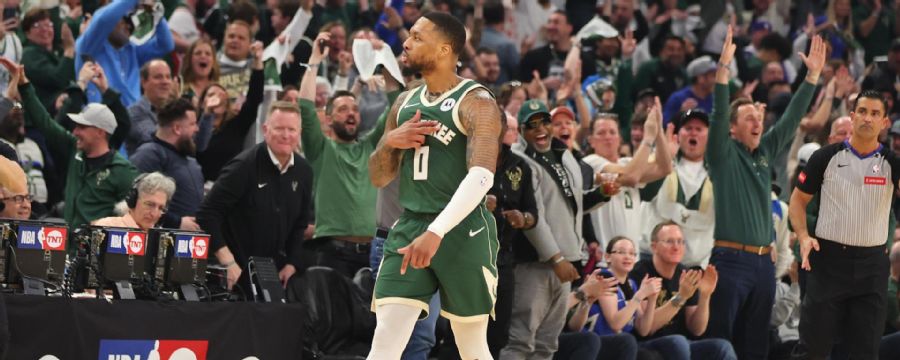 Dame cooks the Pacers for 35 in Game 1 win for Bucks
