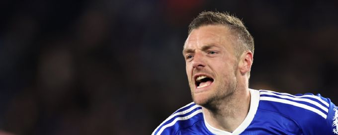 Vardy scores as Leicester thrash Southampton for huge win