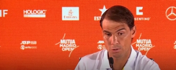 Nadal jokes that his goal is to finish Madrid Open alive