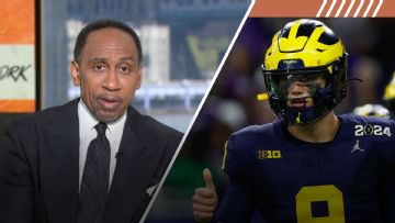 Why Stephen A. is putting the pressure on J.J. McCarthy to perform