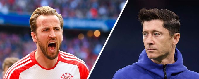 Will Harry Kane break Robert Lewandowski's Bundesliga goal record?