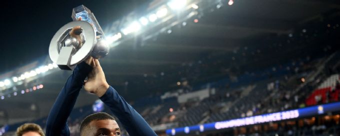 How Kylian Mbappe won his 'last league' title with PSG