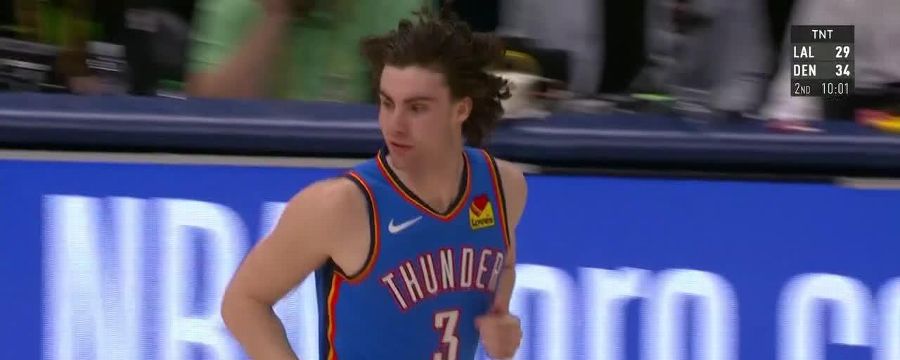Josh Giddey delivers four big triples as Thunder close out Pelicans