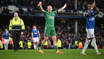 Jordan Pickford reflects on first home win over Liverpool in the Premier League in 14 years