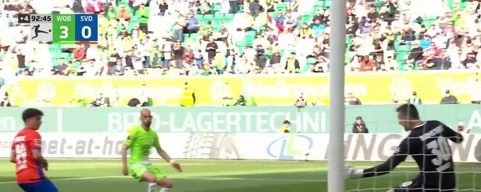 Wolfsburg cruise past relegated Darmstadt
