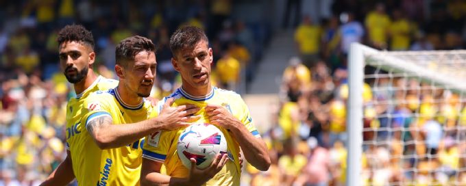 Cadiz take the lead vs. Getafe from the the penalty spot