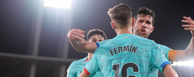 Fermin López doubles Barca's advantage