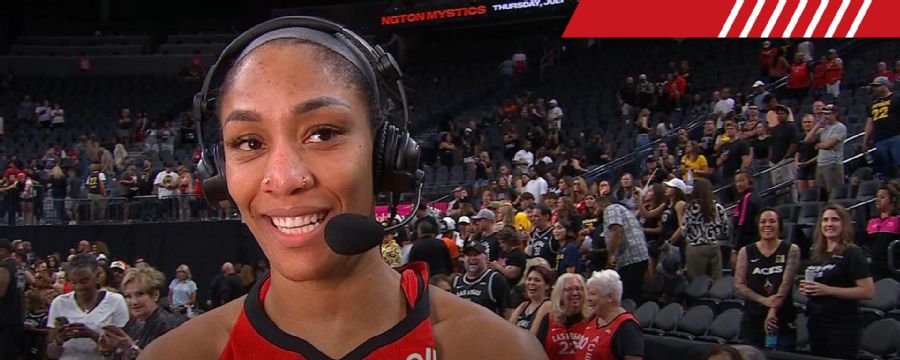 A'ja Wilson attributes Aces' recent success to defense