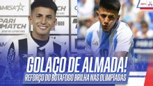 Reforço do Botafogo, Thiago Almada anota GOLAÇO em Ucrânia x Argentina nas Olimpíadas