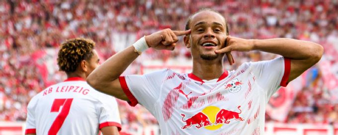 Leipzig bounce back to beat Essen