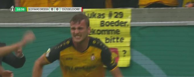 Dynamo ease past Dusseldorf