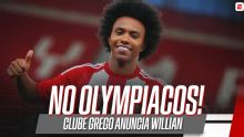 Willian é do Olympiacos! VEJA como o clube anunciou o brasileiro