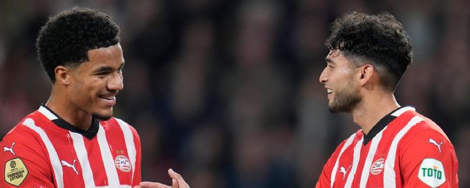 USMNT's Pepi and Tillman star in PSV's 6-0 rout