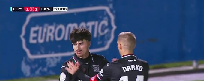 Juan Cruz scores goal for Leganés
