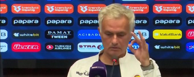 Watch epic Jose Mourinho rant after Fenerbahçe win