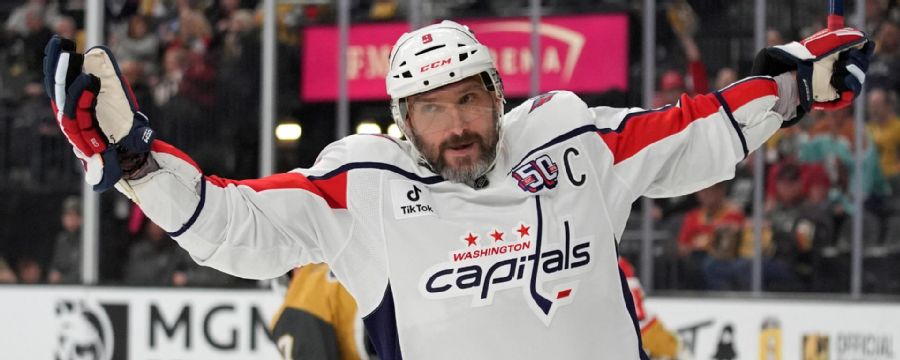 Ovechkin up to 866 career goals after hat trick vs. Vegas