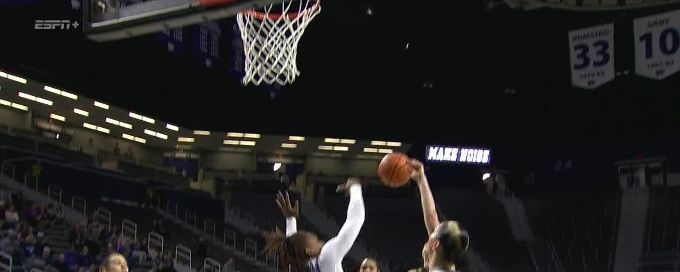 Kennedy Taylor sends the shot away