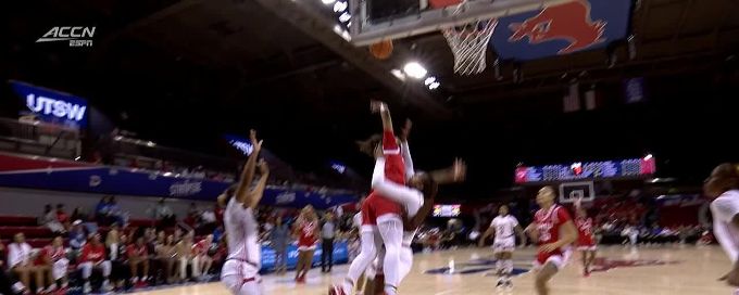 TK Pitts with the hoop & harm