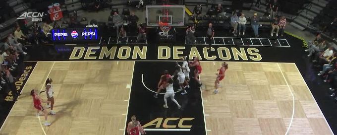 Eliza Buerk nails it from behind the arc