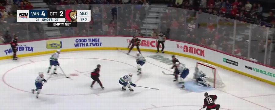 Vancouver Canucks vs. Ottawa Senators: Game Highlights