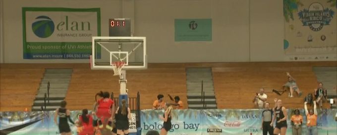 DeYona Gaston nails it from behind the arc