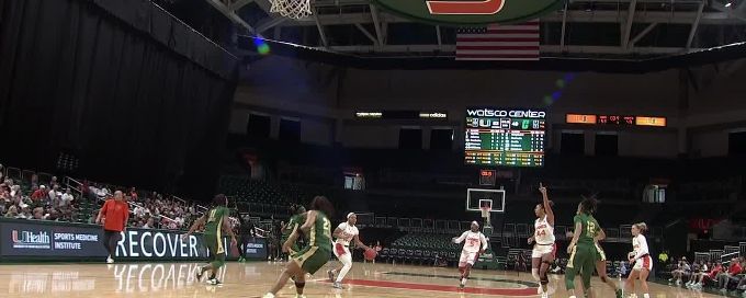 What a shot by Leah Harmon