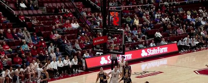 Brooke Demetre gets the and-1