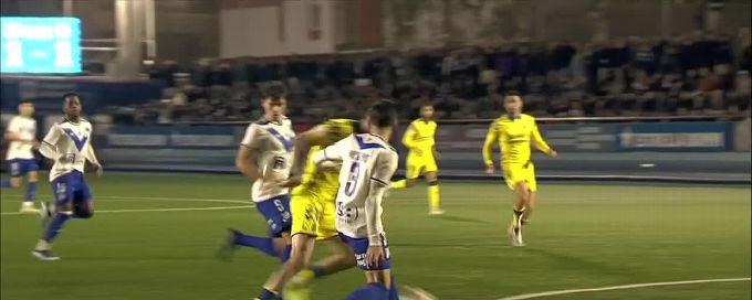 Oliver McBurnie scores goal for Las Palmas