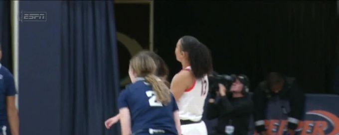 Izzy Sullivan nails it from behind the arc