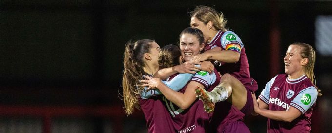 Denton scores stunning solo goal in West Ham's comeback win