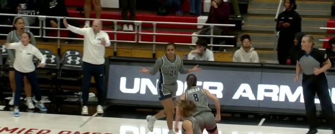 Anaiyah Tu'ua channels MJ after hitting winner for Cal Baptist