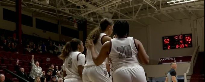 Skylar Treadwell with the hoop & harm