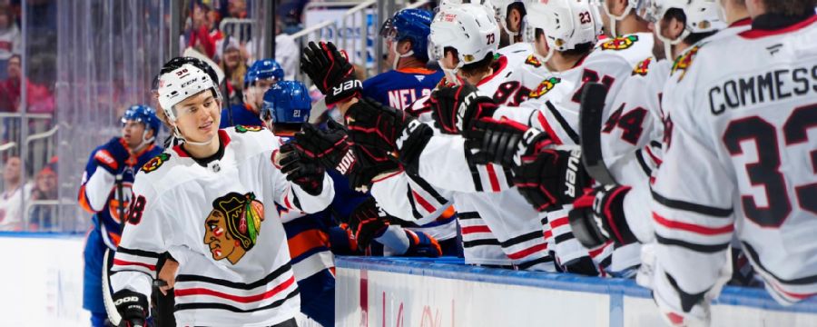 Connor Bedard fools two Islanders defenders on way to nice goal