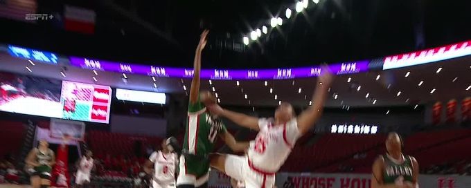 Ashley Chevalier with the and-1!
