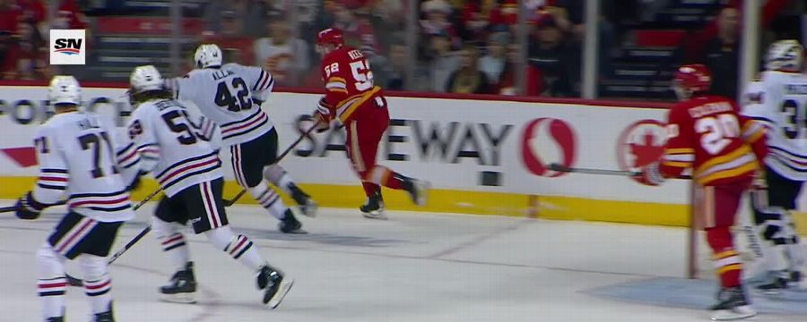Chicago Blackhawks vs. Calgary Flames: Game Highlights