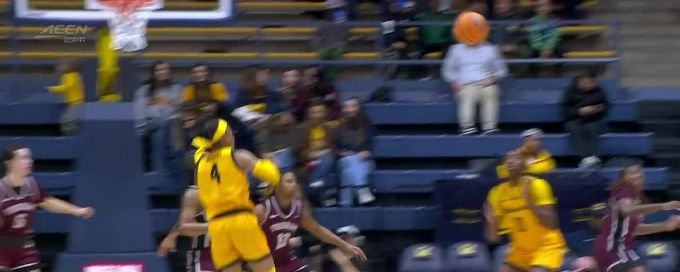 Ioanna Krimili scores and draws the foul