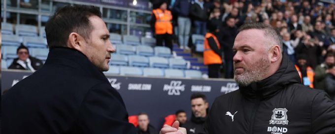 How are Rooney and Lampard's teams performing?